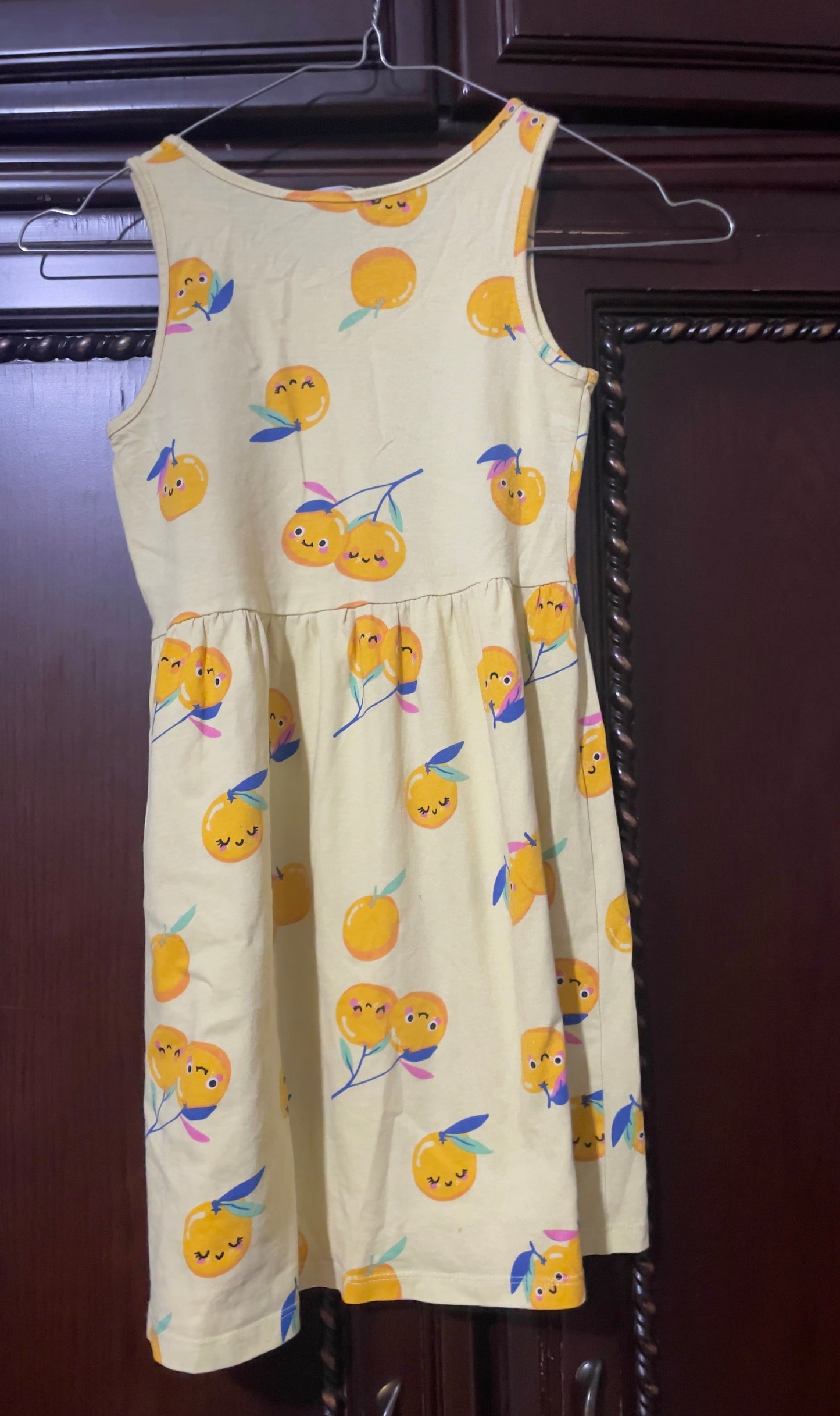 H&M-Child Girl Sleeveless Fruit Print Dress