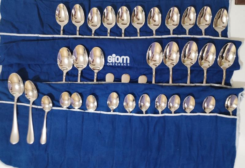 "SIOM" Sambonet 81-Piece Stainless Steel Cutlery Set – Timeless Italian Elegance