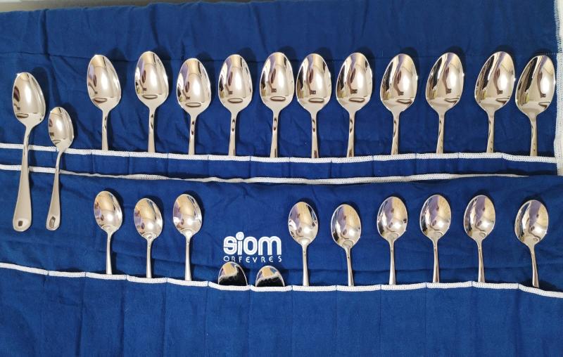 "SIOM" Sambonet 81-Piece Stainless Steel Cutlery Set – Timeless Italian Elegance