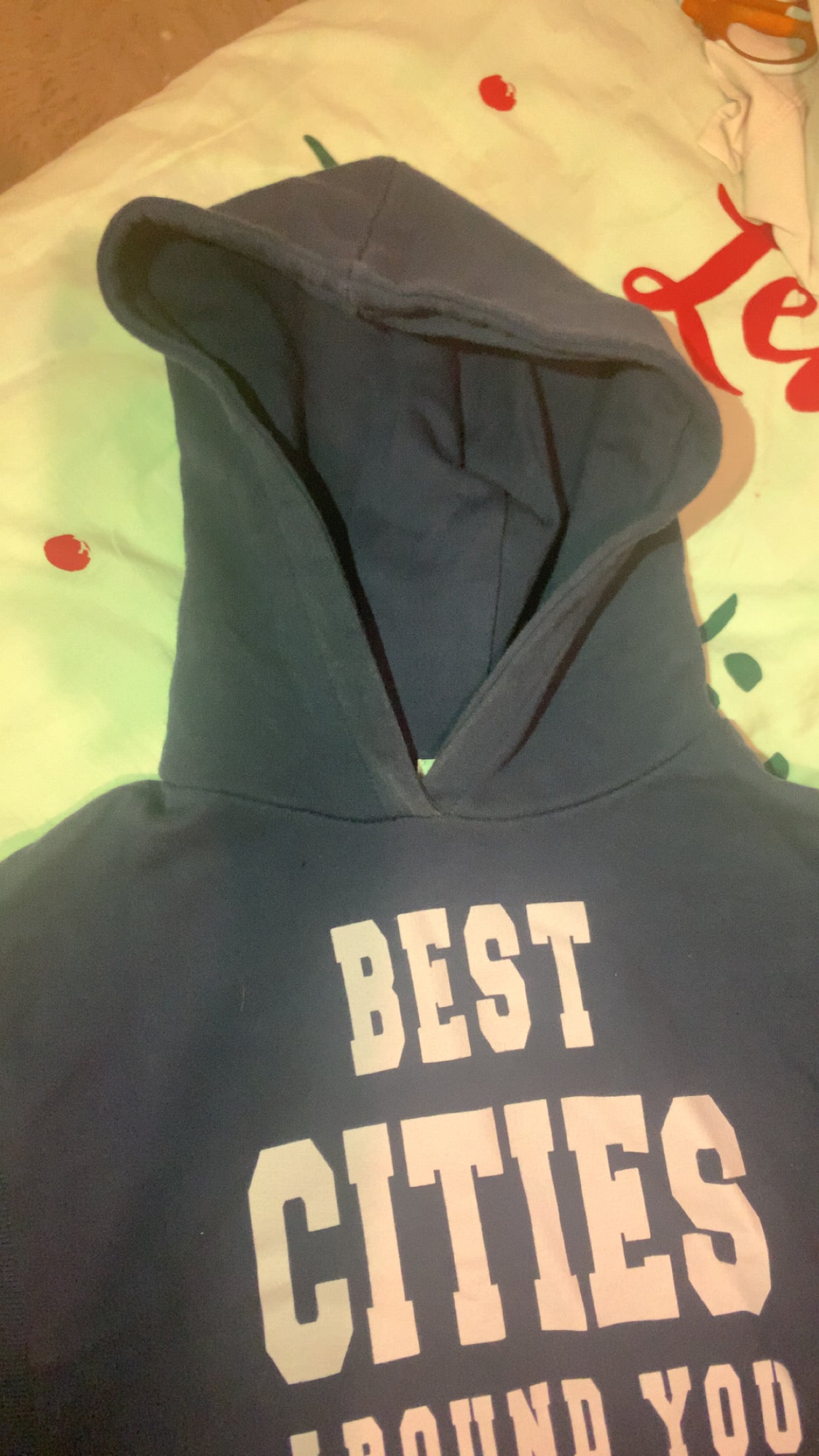 Zara Sleeveless Hoodie – “BEST CITIES AROUND YOU”