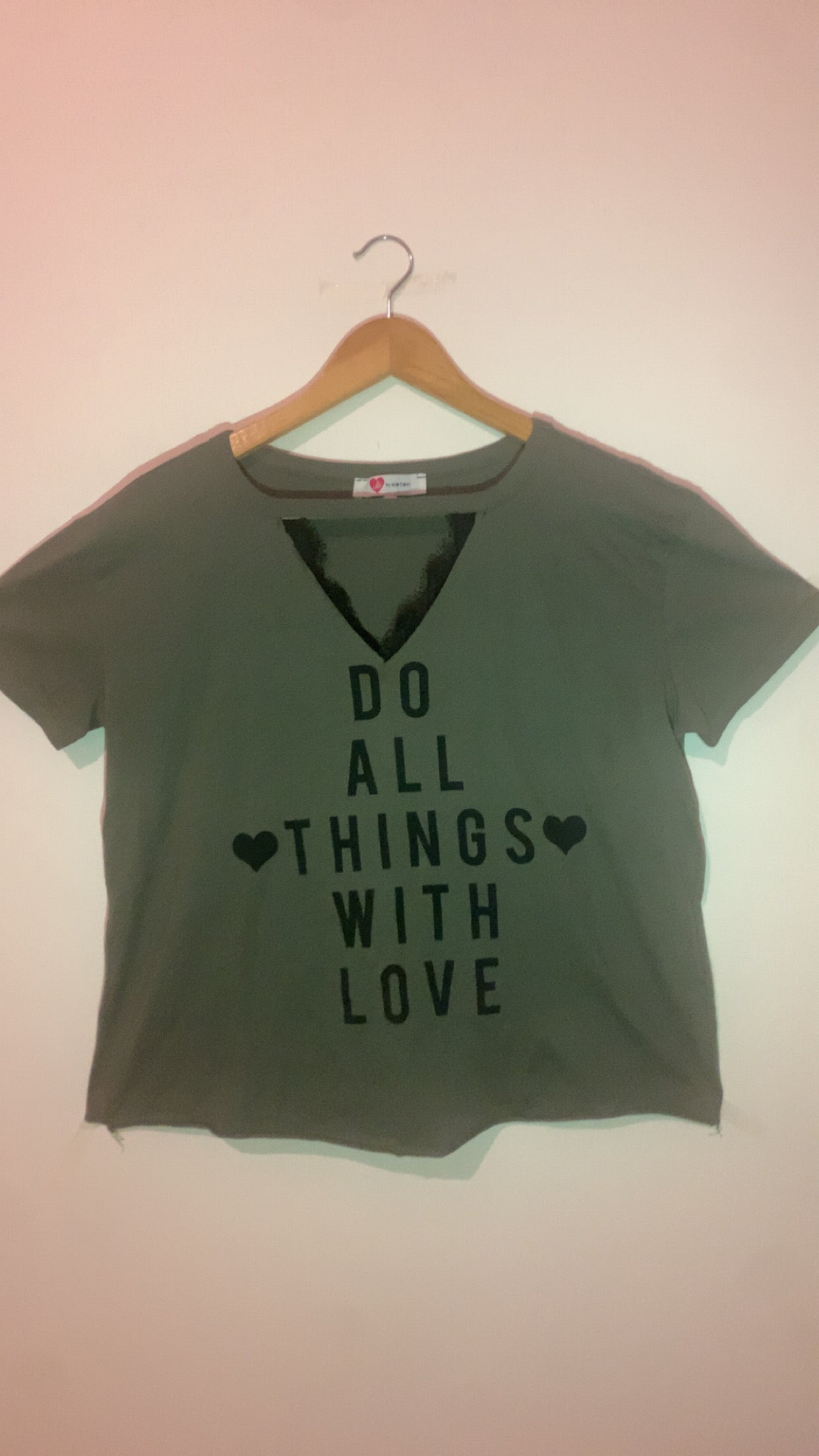 "Do All Things With Love" T-shirt