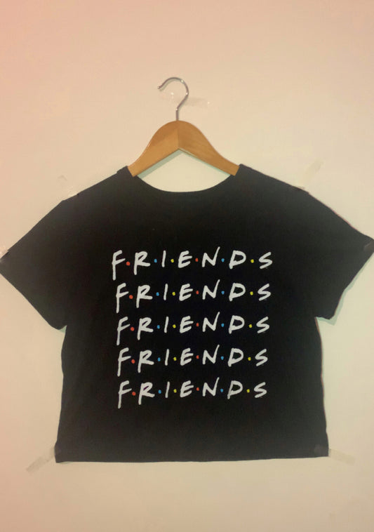 FRIENDS TV Show Graphic Crop T-Shirt