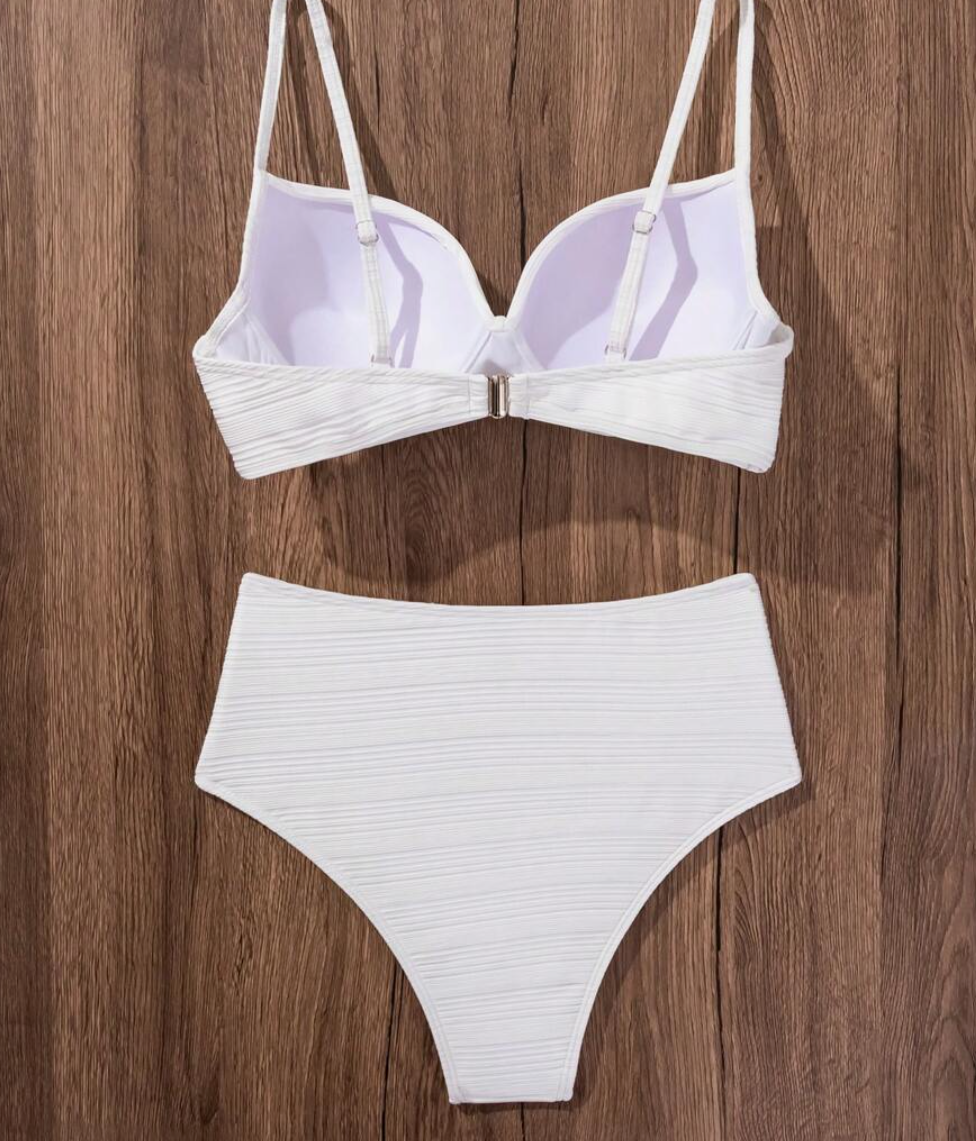 Criss-Cross Underwire Bikini Set