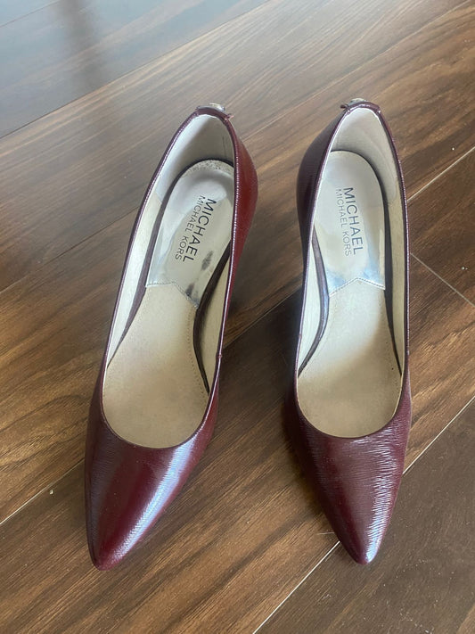 Michael Kors Maroon Pumps