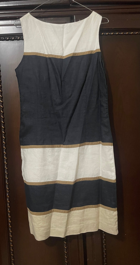 Dandara-Color block Sleeveless Dress