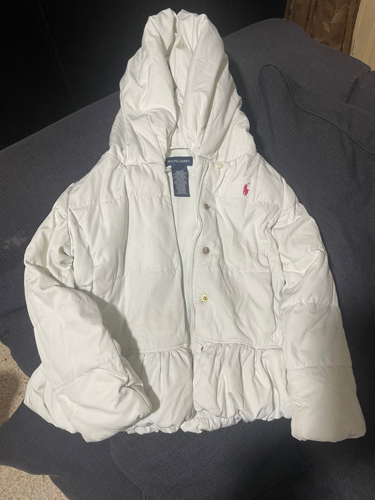 Ralph Lauren-Girl's Puffer Coat with Hood