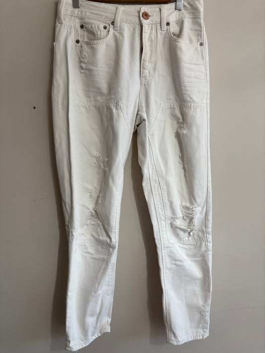 American Eagle White Jeans