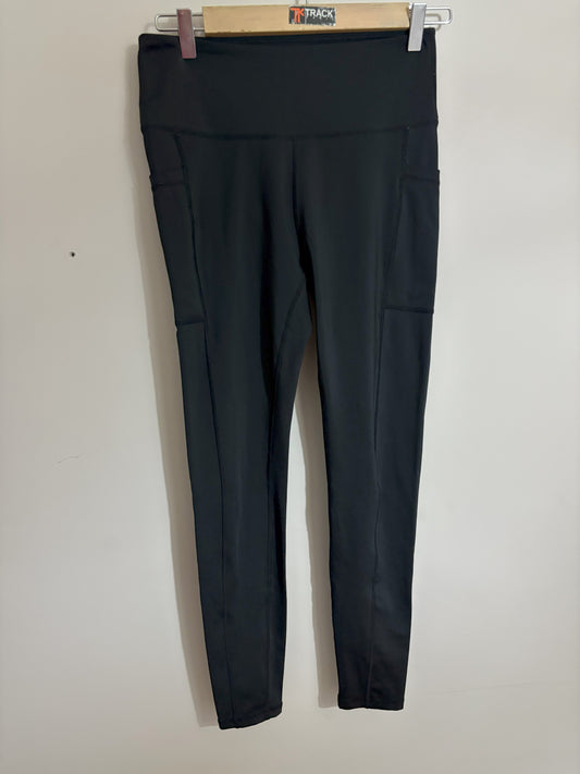 Black High-Waisted Activewear Leggings