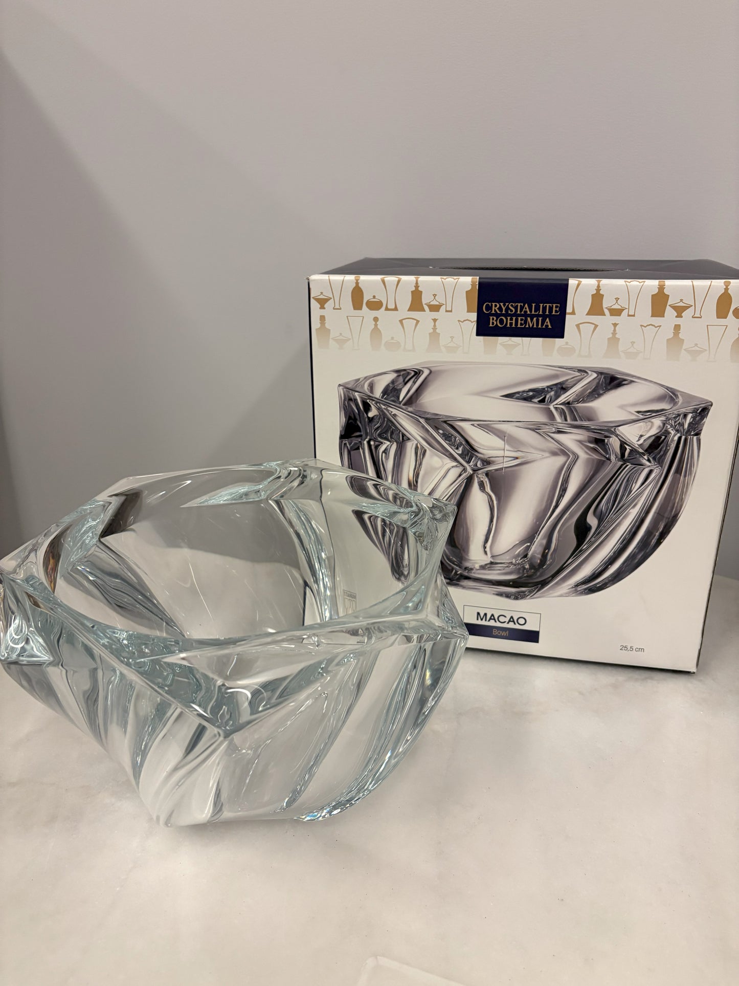 Crystalite Bohemia Macao Crystal Bowl