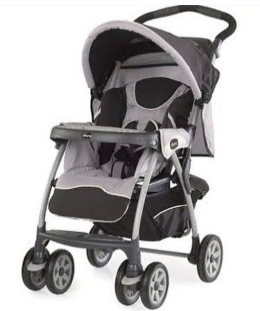 Chicco Cortina Travel System Stroller – Grey & Black