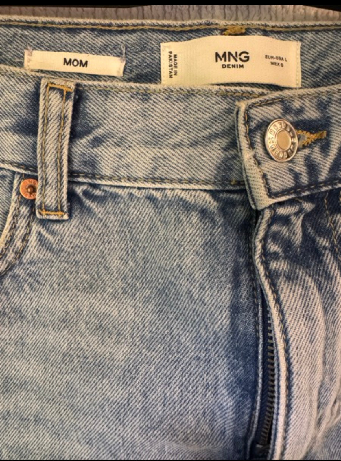 Mango Denim-style Skirt
