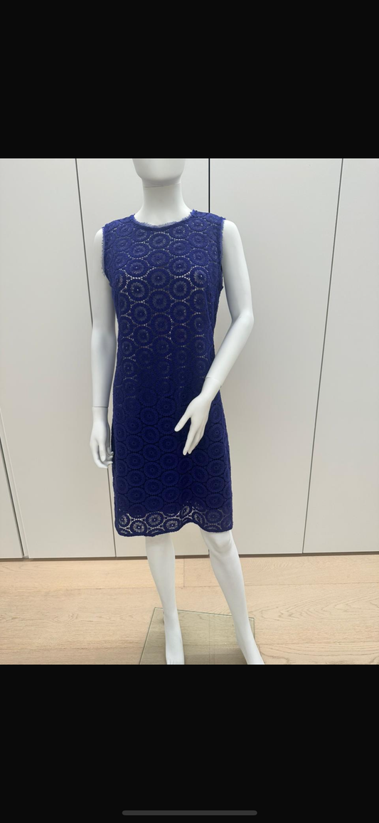 Royal Blue Lace Dress