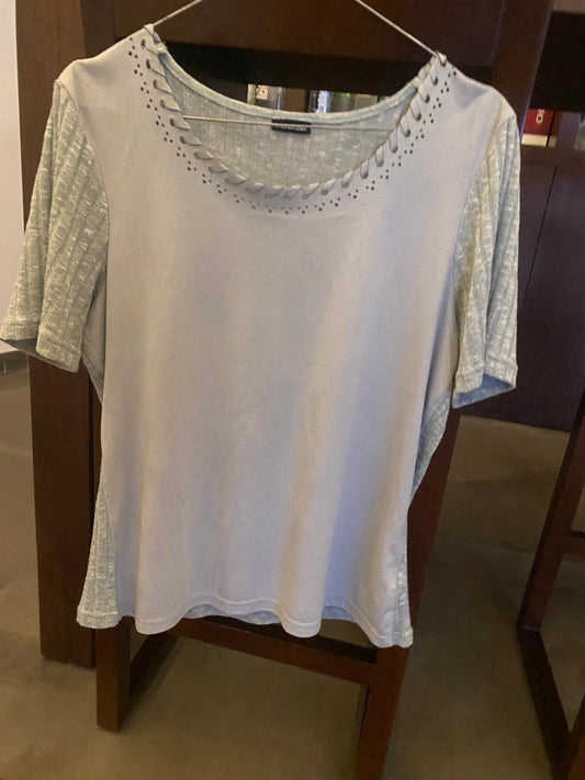 Barbara Lebek Twinset with Embellished Details