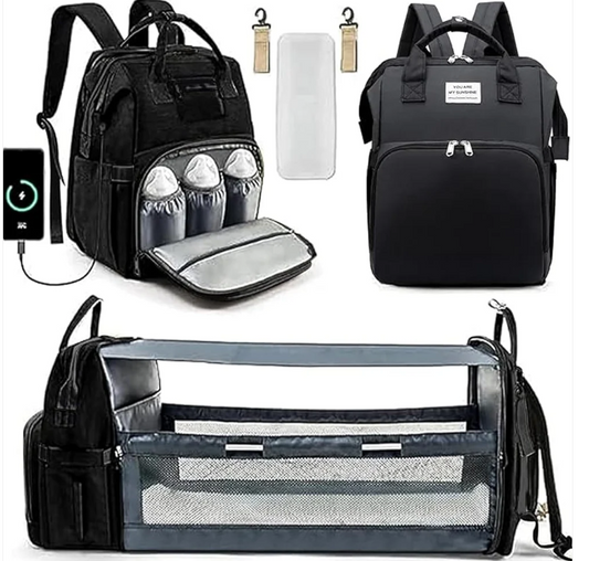 Multifunctional Baby Bag / Napping Bed